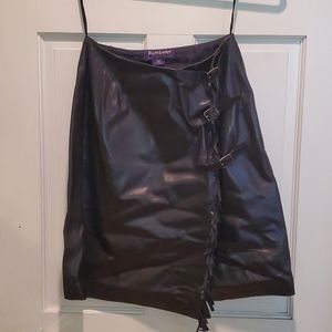 Ralph Lauren fringed wrap skirt